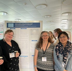JoAnn Silkes, Rebecca Hunting-Pompon, Jiyeon Lee at the 2023 Nordic Aphasia Conference in Reykjavik, Iceland